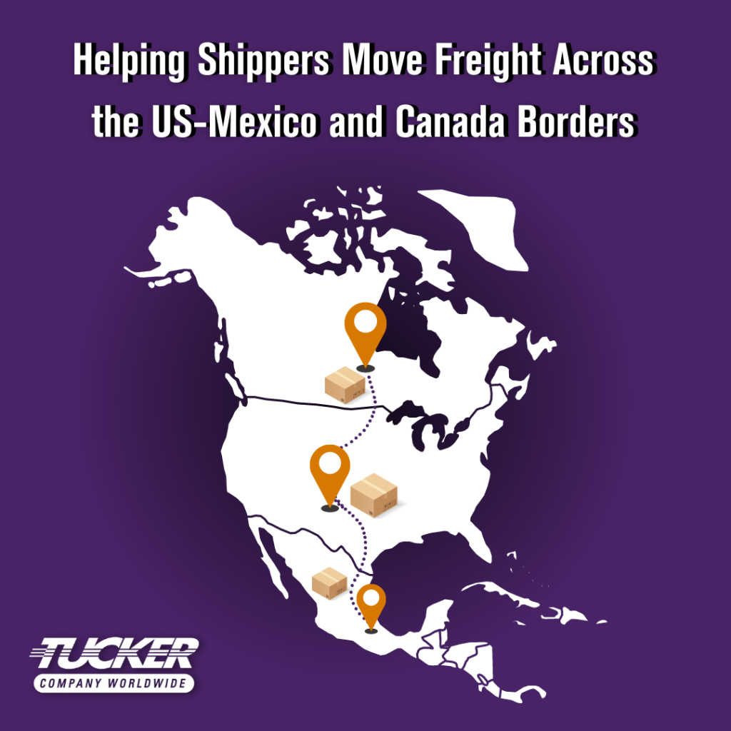 helping shipping move freight across US-Mexico and Canada borders